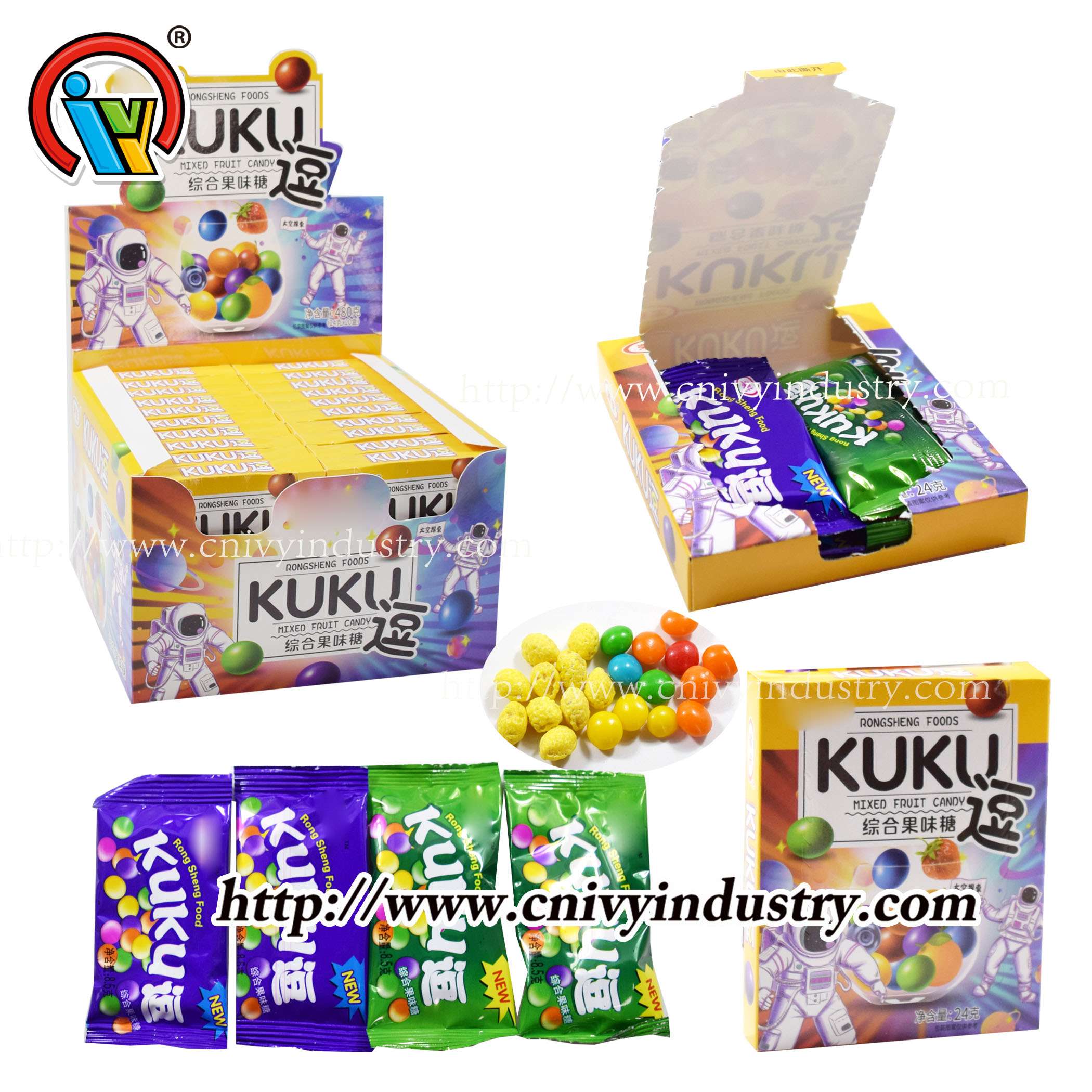 halal chua ngọt hương vị trái cây dẻo dai bán buôn kẹo dẻo