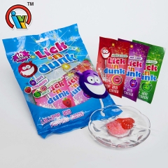 kẹo mút với kẹo popping