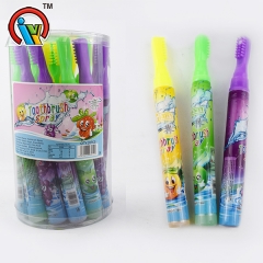 bàn chải đánh răng hình trái cây phun kẹo