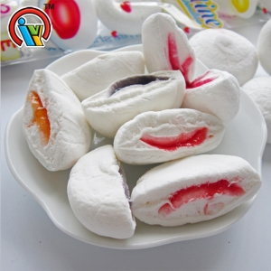 kẹo dẻo tuyết với mứt trái cây