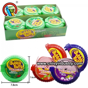 trái cây kích thước lớn nhai kẹo cao su bong bóng