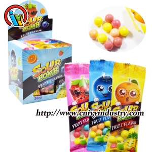 kẹo cứng vị chua trái cây halal
