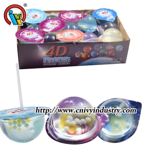 kẹo lỏng trái cây thường xuân 4d cốc nước trái cây