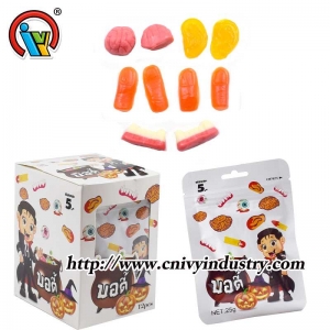 kẹo dẻo hình dạng khác nhau