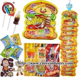 gói quà bất ngờ hình bánh hamburger