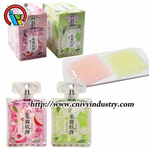 chai nước hoa hình túi kẹo thạch