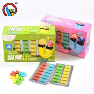 trộn hương vị kẹo cao su bong bóng