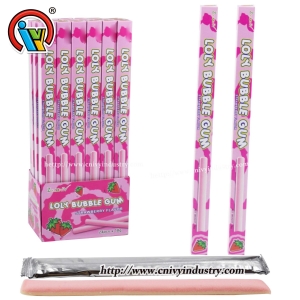 nhà sản xuất Trung Quốc kẹo cao su bong bóng thanh dài