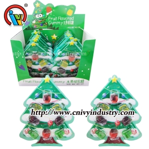 cây thông giáng sinh nhai kẹo dẻo