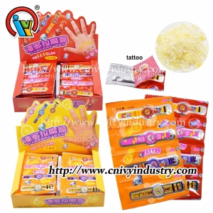 30 viên kẹo popping với túi hình xăm đồng hồ