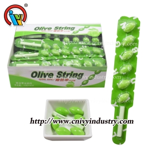 Nhà cung cấp kẹo cao su bong bóng kẹo cao su hình ô liu