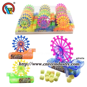kẹo đu quay bánh xe nhỏ kích thước nhỏ kẹo còi đồ chơi cho trẻ em