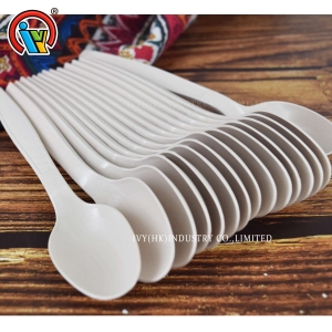 Trung Quốc 100% thìa phân hủy sinh học cho nhà hàng dao kéo thìa thực phẩm có thể phân hủy được
