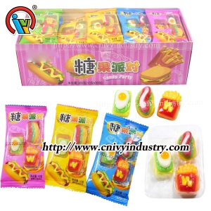 kẹo dẻo kẹo thực phẩm hình dạng 3 trong 1 kẹo