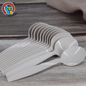 Trung Quốc 100% thìa phân hủy sinh học cho nhà hàng dao kéo thìa thực phẩm có thể phân hủy được
