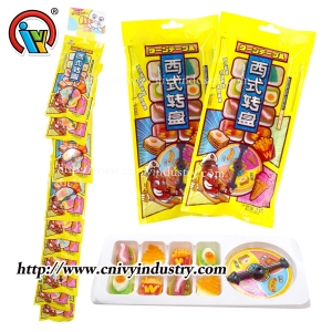kẹo dẻo kẹo thực phẩm hình dạng kẹo có bàn xoay
