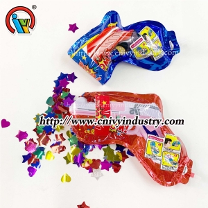 Bóng bay súng bắn đạn hoa giấy súng bắn bong bóng pháo hoa