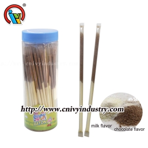 Kẹo que cc hương vị sô cô la sữa 2 trong 1