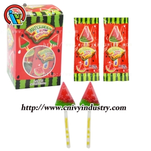 Kẹo mút huỳnh quang hình dưa hấu